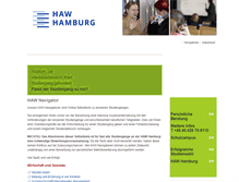 Tablet Screenshot of haw-navigator.de